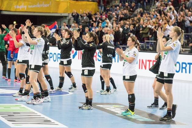 GER IHF WC 2017 Germany GER vs Serbia SRB 05 12 2017 Arena Leipzig GER IHF WC 2017 Germany GER vs Serbia SRB pictured Sad faces after the 22 22 draw at the German national team nordphotoxDostmann nph00325
