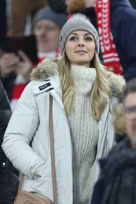 Lisa Wife of Sven Ulreich 26 FC Bayern Muenchen FC Bayern Muenchen vs Paris Saint Germain Soccer Preliminary Round Champions League 05 12 2017 Muenchen Bayern Germany Copyright: xkolbert-press ChristianxKolbertx