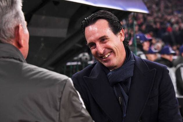 UNAI EMERY (ENTRAINEUR PSG) FOOTBALL : Bayern Munich vs Paris SG - Ligue des Champions - 05 12 2017 AnthonyBIBARD FEP Panoramic 