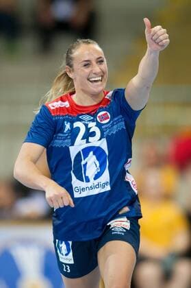 Handball, WM Damen, Norwegen - Polen 2017.12.05 Bietigheim-Bissingen Pilka reczna Mistrzostwa Swiata w pilce recznej kobiet Norwegia - Polska N z Camilla Herrem of Norway Foto Lukasz Laskowski PressFocus NEWSPIX.PL 2017.12.05 Bietigheim-Bissingen IHF Women s Handball World Championship WM Weltmeisterschaft Norway - Poland Camilla Herrem of Norway Credit: Lukasz Laskowski PressFocus --- Newspix.pl  20171205_LUK_449