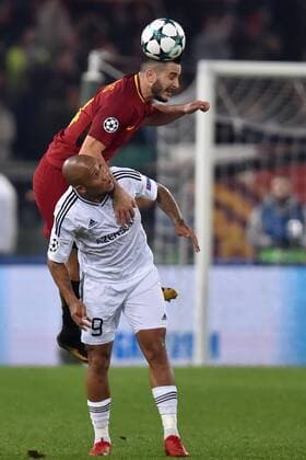 Bilder des Tages - SPORT Kostas Manolas Roma, Dino Ndlovu Qarabag Roma 05-12-2017 Stadio Olimpico Uefa Champions League A 2017 2018 Group C AS Roma - Qarabag Foto Andrea Staccioli Insidefoto andreaxstaccioli