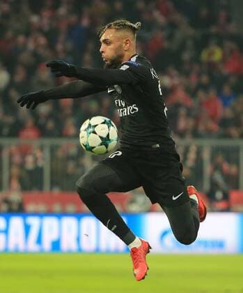 20171205 1 CL Bayern vs Paris Saint Germain Allianz Arena Munich Soccer Sport im Bild Layvin Kurzawa PSG