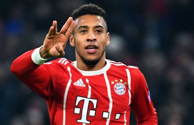 05 12 2017 xjhx Football UEFA Champions League Bayern Munich Paris Saint Germain PSG emspor v l Corentin Tolisso Bayern Munich celebrate the goal Torjubel to 3 1 Munich