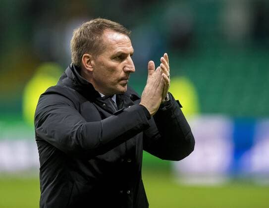 Brendan Rodgers after the Champions League Group B match at the Celtic Park, Glasgow. Picture date: December 5th 2017. Picture credit should read: Craig Watson Sportimage EDITORIAL USE ONLY. No use with unauthorised audio, video, data, fixture lists, club league logos or live services. Online in-match use limited to 120 images, no video emulation. No use in betting, games or single club league player publications.