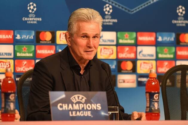 Soccer Champions League Group Stage 6 Gameday FC Bayern Munich Paris Saint Germain on 05 12 2017 at Allianz Arena in Munich Jupp Heynckes Head Coach Munich xRx