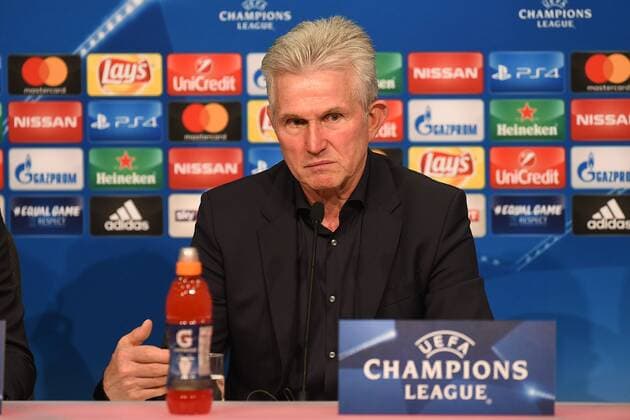 Soccer Champions League Group Stage 6 Gameday FC Bayern Munich Paris Saint Germain on 05 12 2017 at Allianz Arena in Munich Jupp Heynckes Head Coach Munich xRx