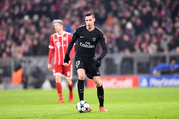 23 JULIAN DRAXLER (psg) FOOTBALL : Bayern Munich vs Paris SG - Ligue des Champions - 05 12 2017 AnthonyBIBARD FEP Panoramic 