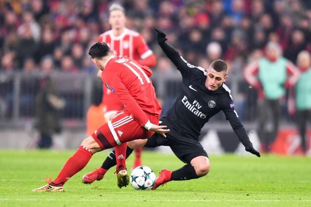 06 MARCO VERRATTI (psg) FOOTBALL : Bayern Munich vs Paris SG - Ligue des Champions - 05 12 2017 AnthonyBIBARD FEP Panoramic 