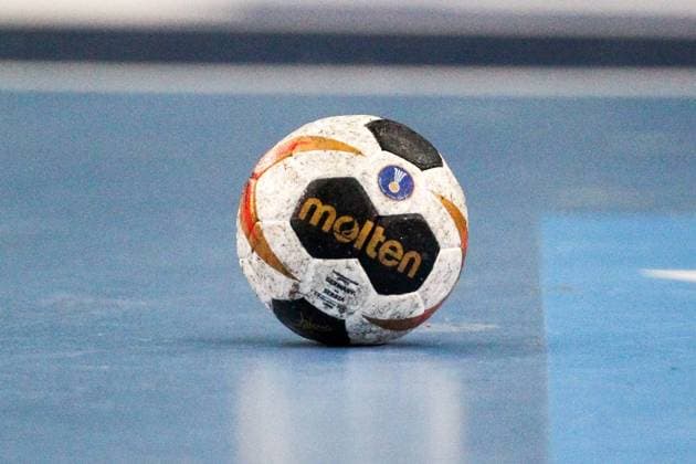 Germany Serbia Handball Women WC Leipzig 05 12 2017 Arena Leipzig World Cup 2017 Handball Women Preliminary Group D Germany GER vs Serbia SRB 22 22 9 11 Pictured Molten WM Ball with IHF logo