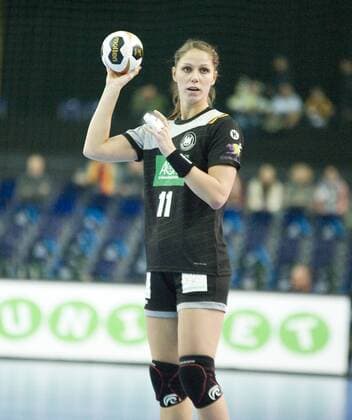 Womens Handball World Cup 2017 Preliminary Group D Germany China 06 12 2017 Xenia Smits Germany at the ball Leipzig Saxony Germany