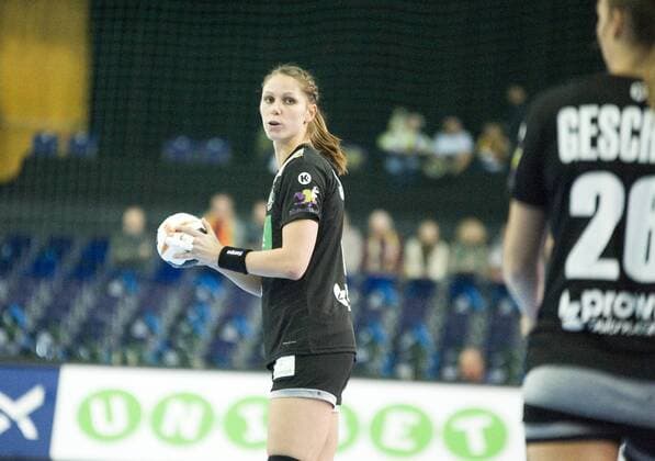 Womens Handball World Cup 2017 Preliminary Group D Germany China 06 12 2017 Xenia Smits Germany at the ball Leipzig Saxony Germany