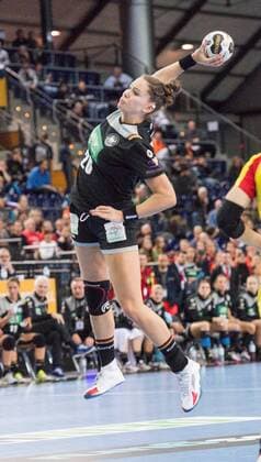 GER IHF World Cup 2017 Germany vs China CHN 06 12 2017 Arena Leipzig GER IHF World Cup 2017 Germany vs China CHN Emily Boelk 20 Germany nordphotoxDostmann nph00325