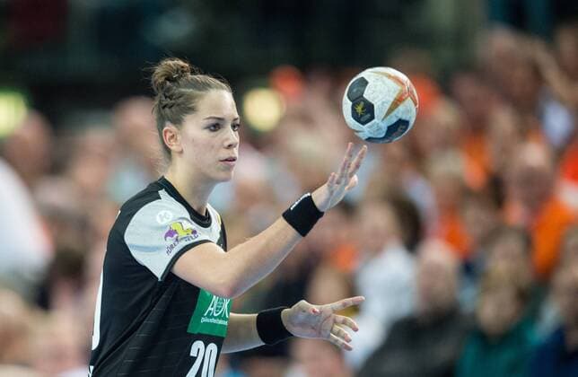 Emily BOELK 20 GER Preliminary Group Play Germany China in Leipzig on 06 12 2017 Handball 23 Women Handball World Cup Germany 2017