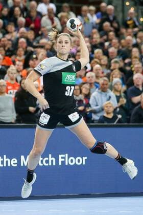 Germany China Handball Women World Cup Leipzig 06 12 2017 Arena Leipzig World Cup 2017 Handball Women Preliminary Group D Germany GER vs Peoples Republic of China CHN 24 9 10 3 Pictured Alicia Stolle 37 Germany