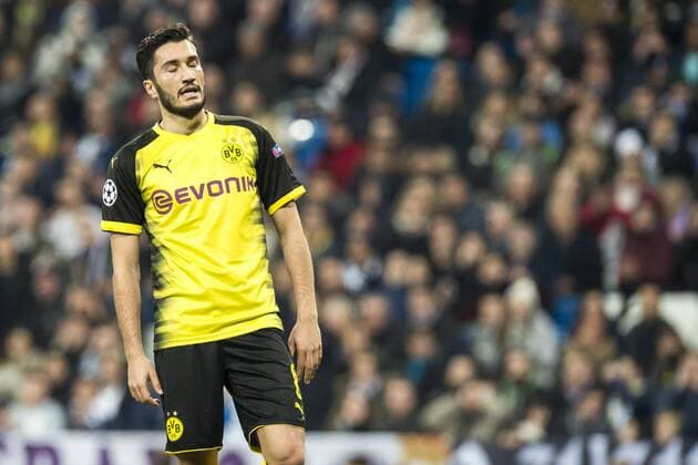 Fußball: Champions League, Saison 2017 2018, Gruppenphase, Gruppe H, Real Madrid - Borussia Dortmund am 06.12.2017 im Estadio Santiago Bernabeu in Madrid (Spanien). Dortmunds Nuri Sahin ist enttäuscht. Copyright: xKirchner DavidxInderliedx