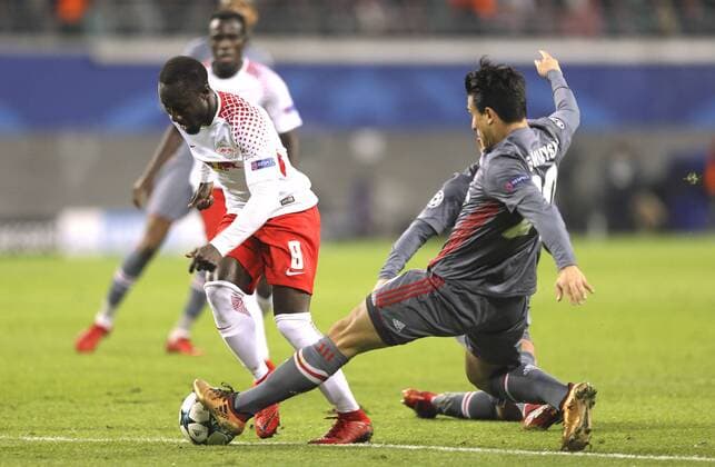 Photo Naby Keita Leipzig Football UEFA Champions League on Wed 06 12 2017 Group match RB Leipzig Besiktas Istanbul