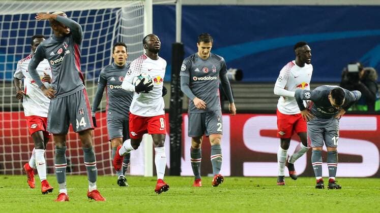 Goal scorer Naby Keita RB Leipzig to the 1 1 group match G Champions League Season 2017 2018 RasenBallsport Leipzig vs Besiktas Istanbul in the RB Arena in Leipzig Action Germany Football Men Men 06 12 2017