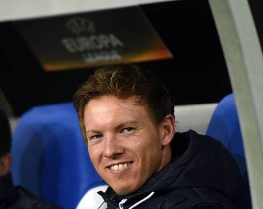 07 12 2017 xhbx Soccer Europa League TSG 1899 Hoffenheim Rasgrad emspor v l Coach Julian Nagelsmann TSG 1899 Hoffenheim Sinsheim