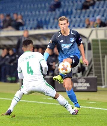 07 12 2017 xhbx Football Europe League TSG 1899 Hoffenheim Razgrad emspor v l Cicinho Ludogorets Razgrad Alexander Rossipal TSG 1899 Hoffenheim Sinsheim