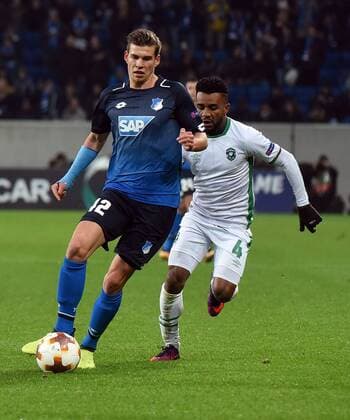 07 12 2017 xhbx Football Europe League TSG 1899 Hoffenheim Rasgrad emspor v Alexander Rossipal TSG 1899 Hoffenheim Cicinho Ludogorets Rasgrad Sinsheim