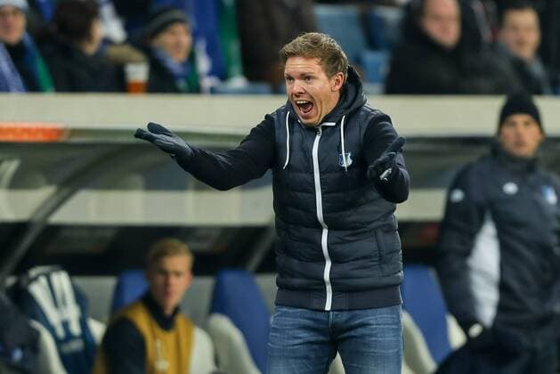 TSG 1899 Hoffenheim PFC Ludogorets 1945 Coach Julian Nagelsmann TSG gestures DeFodi507