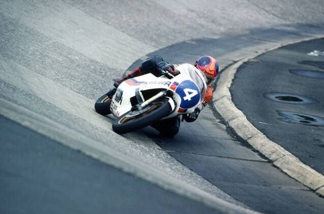 Toni Mang on Krauser at the GP of Germany 1980 at the Nürburgring