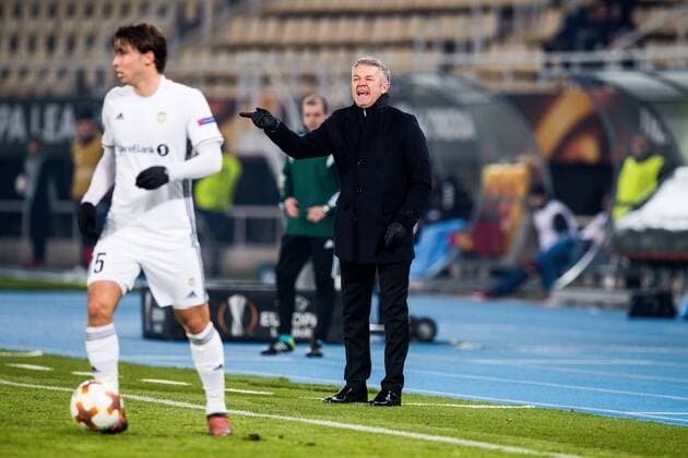 171207 Kare Ingebrigtsen head coach of Rosenborg during the Europa League match between FK Vardar and Rosenborg on December 7, 2017 in Skopje Photo Jon Olav Nesvold BILDBYR N Code JE 160096  Copyright: JONxOLAVxNESVOLD BB171207ZE016