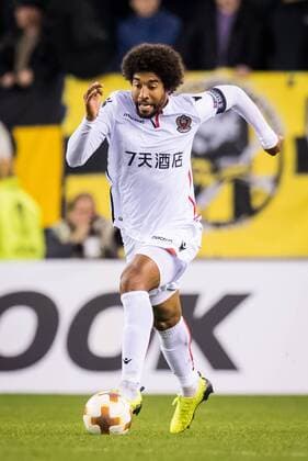 Dante of OGC Nice during the UEFA Europa League group K match between Vitesse Arnhem and OGC Nice at Gelredome on December 07, 2017 in Arnhem, The Netherlands UEFA Europa League 2017 2018 xVIxVIxImagesx xRonaldxBonestrooxIVx 9510330