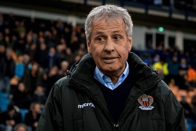 coach Lucien Favre of OGC Nice during the UEFA Europa League group K match between Vitesse Arnhem and OGC Nice at Gelredome on December 07, 2017 in Arnhem, The Netherlands UEFA Europa League 2017 2018 xVIxVIxImagesx xRonaldxBonestrooxIVx 9510395