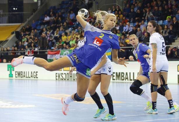 Bietigheim Handball WC Women 2017 Sweden vs Argentina Ulrika Toft Hansen SWE