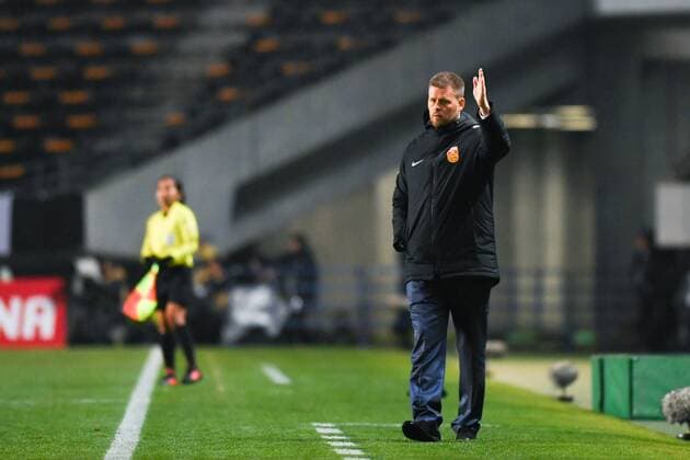 CHIBA, JAPAN - DECEMBER 08: Head coach Sigurdur Eyjolfsson of China looks on during the EAFF E-1 Women s Football Championship between China and North Korea at Fukuda Denshi Arena on December 8, 2017 in Chiba, Japan.  Copyright: xVCGx CFP111140209610 