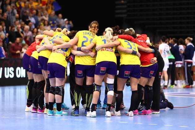 Teams of Rumanians France vs Romania IHF Women Handball World Cup 08 12 2017 Photographer Neis Eibner Trier Copyright: xNeisx Eibner-Pressefotox EP_ans