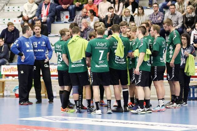 Break time HG Saarlouis ASV Hamm Westphalia vs HG Saarlouis Handball 2 Bundesliga 09 12 2017 Hamm Copyright: xEibner-Pressefoto Strohdiekx EP_JSK