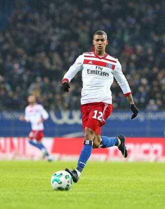 09 12 2017 Football 1 Bundesliga 2017 2018 15 Matchday Hamburger SV VfL Wolfsburg in the Volksparkstadion Hamburg Walace Hamburg