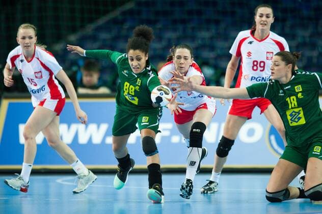 2017.12.11 Lipsk Pilka reczna Mistrzostwa Swiata w pilce recznej kobiet Polska - Brazylia N z Monika Kobylinska Foto Lukasz Laskowski PressFocus NEWSPIX.PL 2017.12.11 Leipizg IHF Women s Handball World Championship WM Weltmeisterschaft Poland v Brazil Monika Kobylinska Credit: Lukasz Laskowski PressFocus --- Newspix.pl  20171211_LUK_189