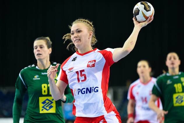 2017.12.11 Lipsk Pilka reczna Mistrzostwa Swiata w pilce recznej kobiet Polska - Brazylia N z Katarzyna Janiszewska Foto Lukasz Laskowski PressFocus NEWSPIX.PL 2017.12.11 Leipizg IHF Women s Handball World Championship WM Weltmeisterschaft Poland v Brazil Katarzyna Janiszewska Credit: Lukasz Laskowski PressFocus --- Newspix.pl  20171211_LUK_354