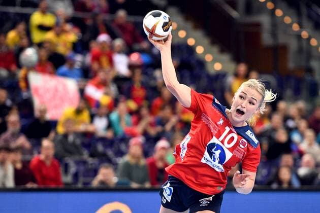 171211 Norways Stine Bredal Oftedal during the final final between Spain and Norway during the World Cups Handball December 11, 2017 in Leipzig  Copyright: CARLxSANDIN BB171211CS067