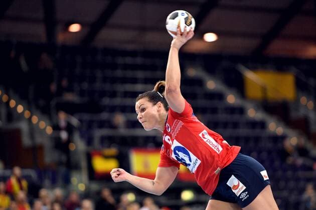 171211 Norways Nora Mork during the final finale between Spain and Norway during the World Cups World Cup on December 11, 2017 in Leipzig  Copyright: CARLxSANDIN BB171211CS069