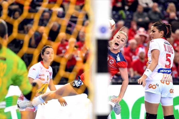 171211 Norways Stine Bredal Oftedal during the final final between Spain and Norway during the World Cups Handball December 11, 2017 in Leipzig  Copyright: CARLxSANDIN BB171211CS070