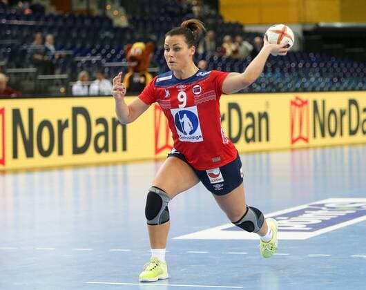 Leipzig 11 12 2017 Arena Leipzig World Cup 2017 Handball Women Eighth finals Spain ESP vs Norway NOR 23 31 10 13 Pictured Nora MORK 9 Norway