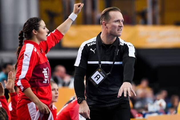 171212 Denmarks federation Klavs Bruun Jorgensen in the quarterfinals between Sweden and Denmark during the World Cup of December 12, 2017 in Leipzig  Copyright: CARLxSANDIN BB171212CS039