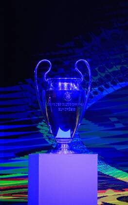Fußball, CL, Finale-Logo wird in Kiew präsentiert The UEFA Champions League trophy is pictured during a ceremony to present the logo of the 2018 UEFA Champions League final at the NSC Olimpiyskiy, Kyiv, capital of Ukraine, December 12, 2017. Ukrinform. KYIV. The logo of the 2018 UEFA Champions League final has been presented at the NSC Olimpiyskiy. The arena which previously staged the UEFA EURO EM Europameisterschaft Fussball 2012 final is set to host the last game of the 2018 UEFA Champions League on May 26, 2018. The 2018 UEFA Women s Champions League final will be played in Ukraine for the first time at the Valeriy Lobanovskyi Dynamo Stadium on May 24. Logo of 2018 UEFA Champions League final unveiled in Kyiv  Copyright: xPavloxBagmutx