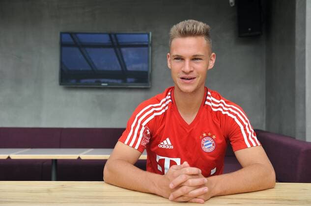 FC Bayern Spieler Joshua Kimmich im Interview, München 23.08.2017