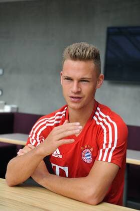 FC Bayern Spieler Joshua Kimmich im Interview, München 23.08.2017