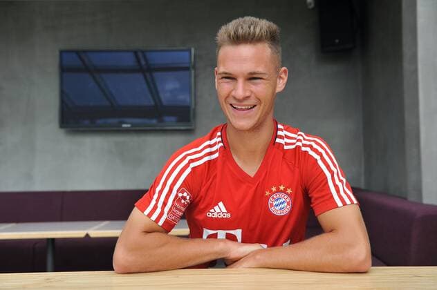 FC Bayern Spieler Joshua Kimmich im Interview, München 23.08.2017