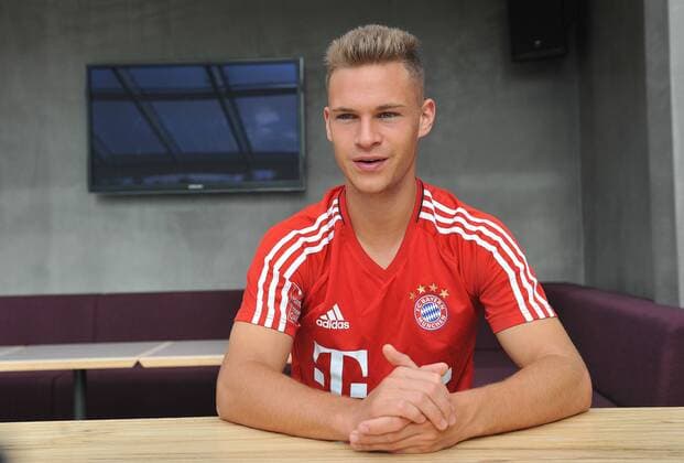 FC Bayern Spieler Joshua Kimmich im Interview, München 23.08.2017
