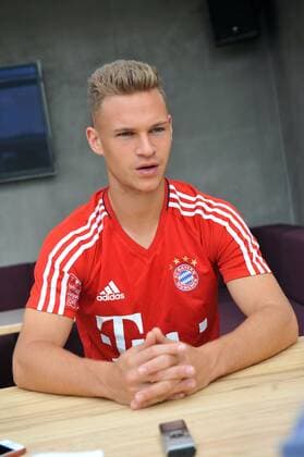 FC Bayern Spieler Joshua Kimmich im Interview, München 23.08.2017