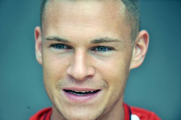 FC Bayern Spieler Joshua Kimmich im Interview, München 23.08.2017