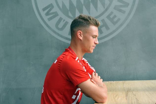 FC Bayern Spieler Joshua Kimmich im Interview, München 23.08.2017