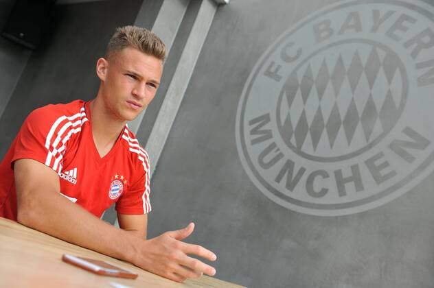 FC Bayern Spieler Joshua Kimmich im Interview, München 23.08.2017